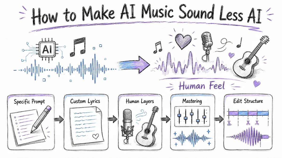 How to Make AI Music Sound Less AI