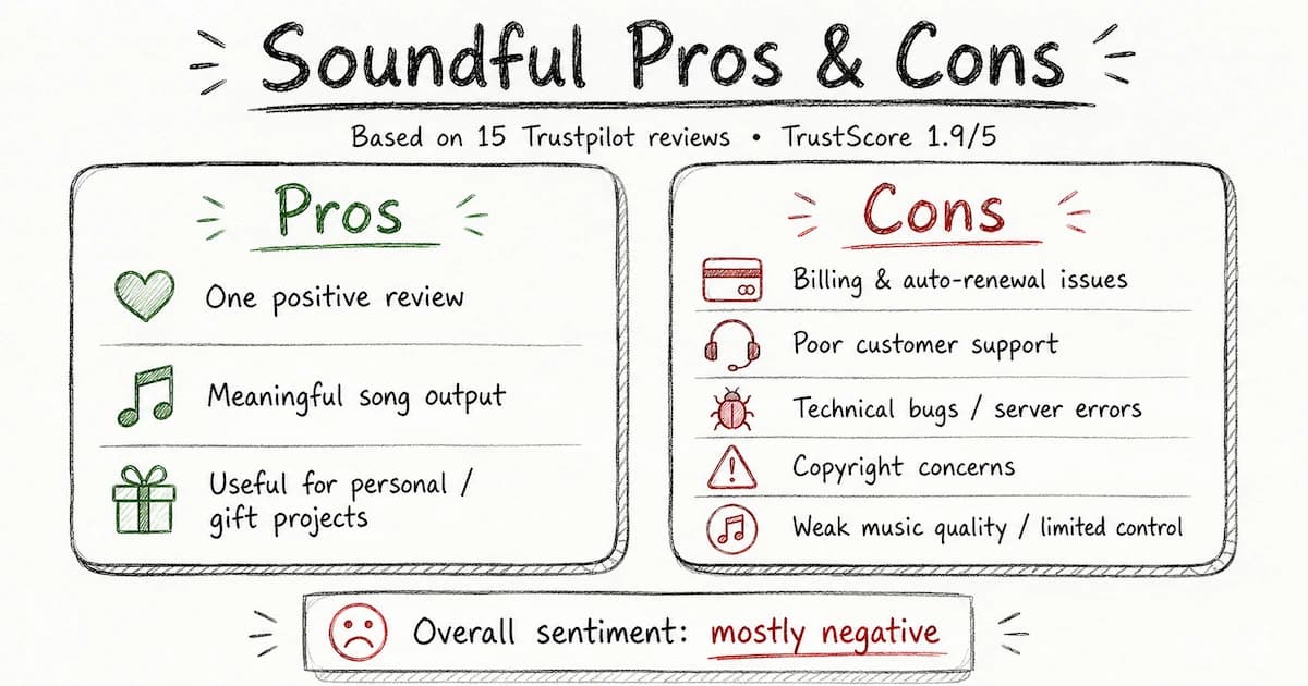 Soundful Pros and Cons