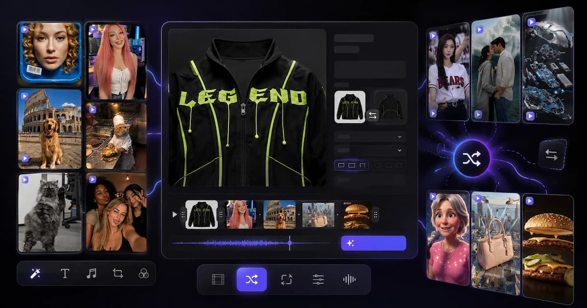 AI UGC ad templates for product review videos