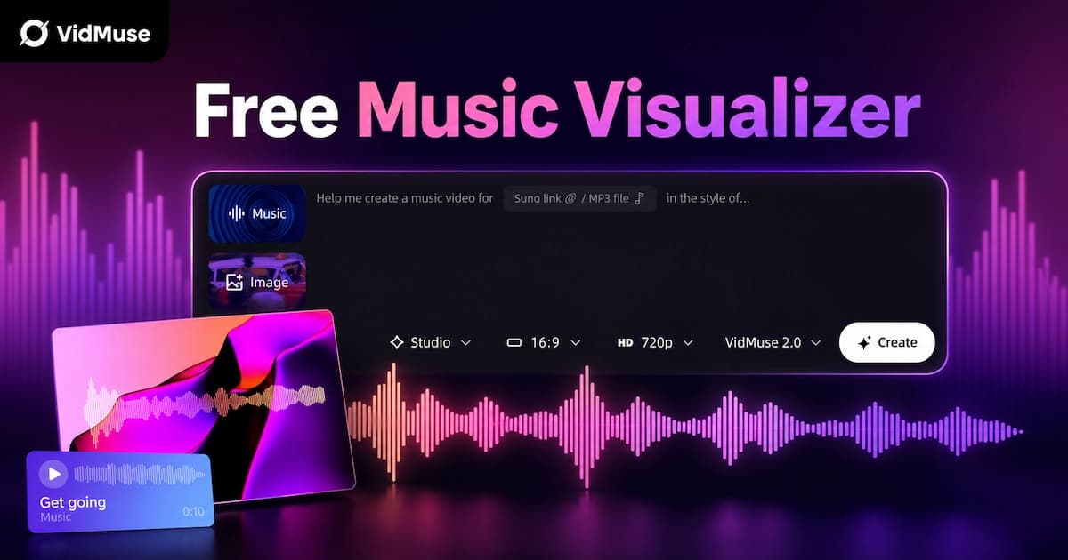 Free Music Visualizer: 10 Best Free Tools in 2026
