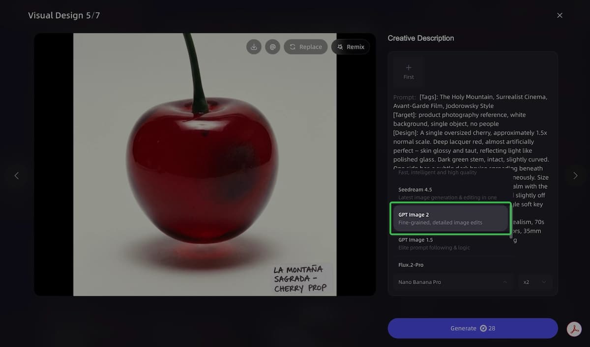 VidMuse AI Integrates ChatGPT Images 2.0 model