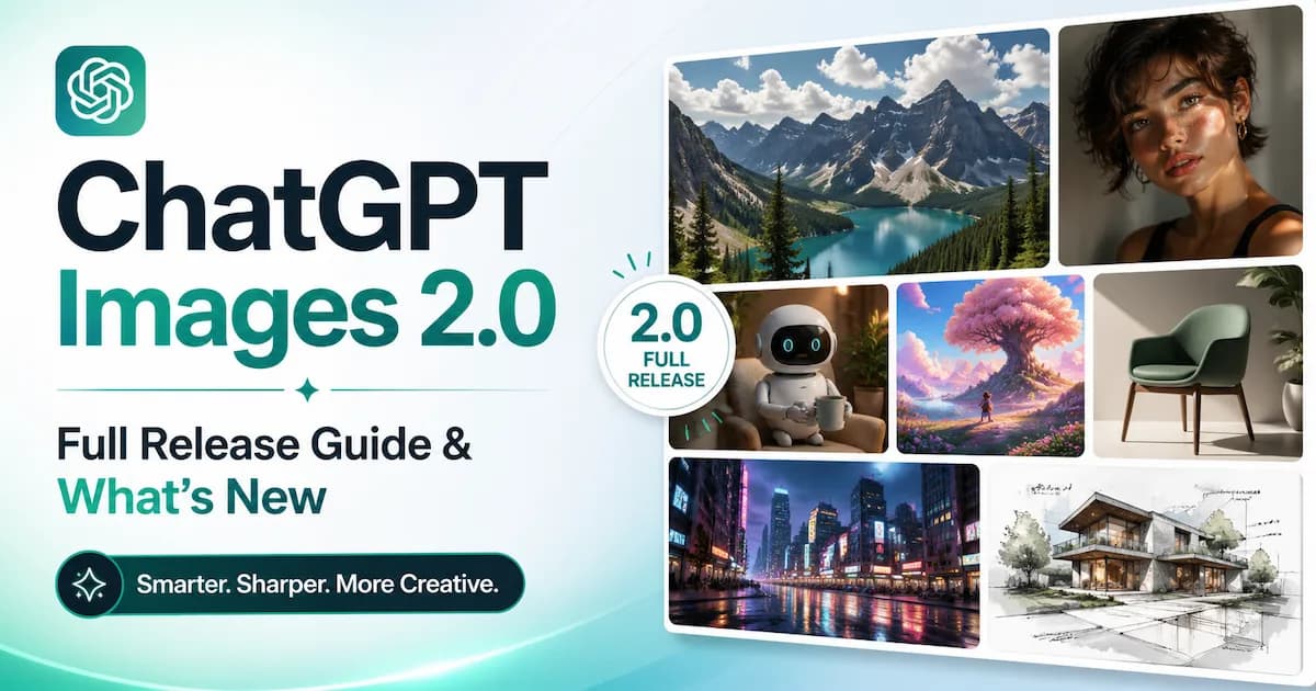 ChatGPT Images 2.0 Release Guide and What's New