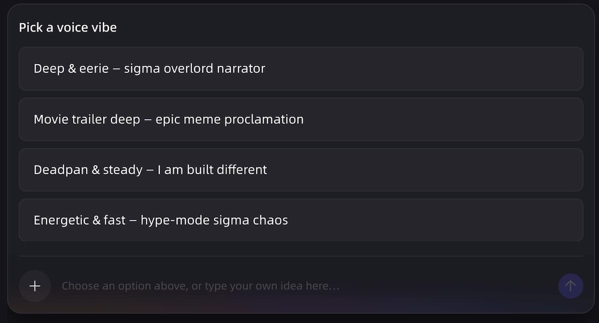 Add AI Voiceover and Music