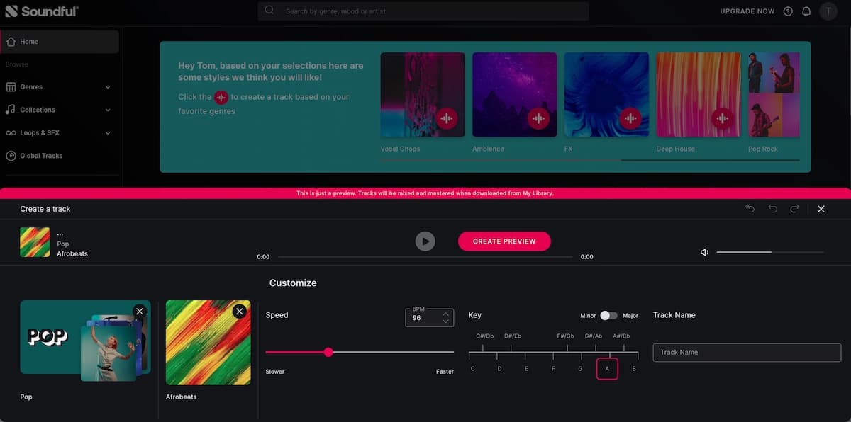 Soundful AI Music Generator