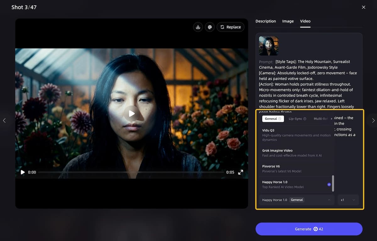 Reference Generation with Happy Horse 1.0