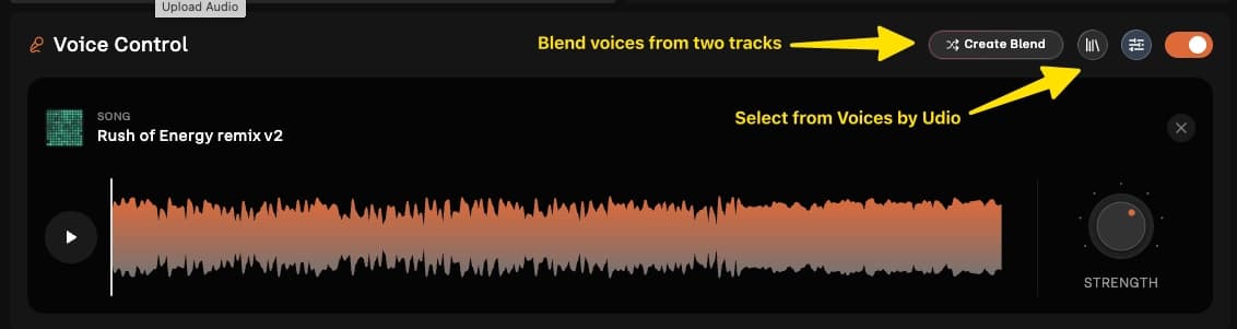 Udio Vocal Reference