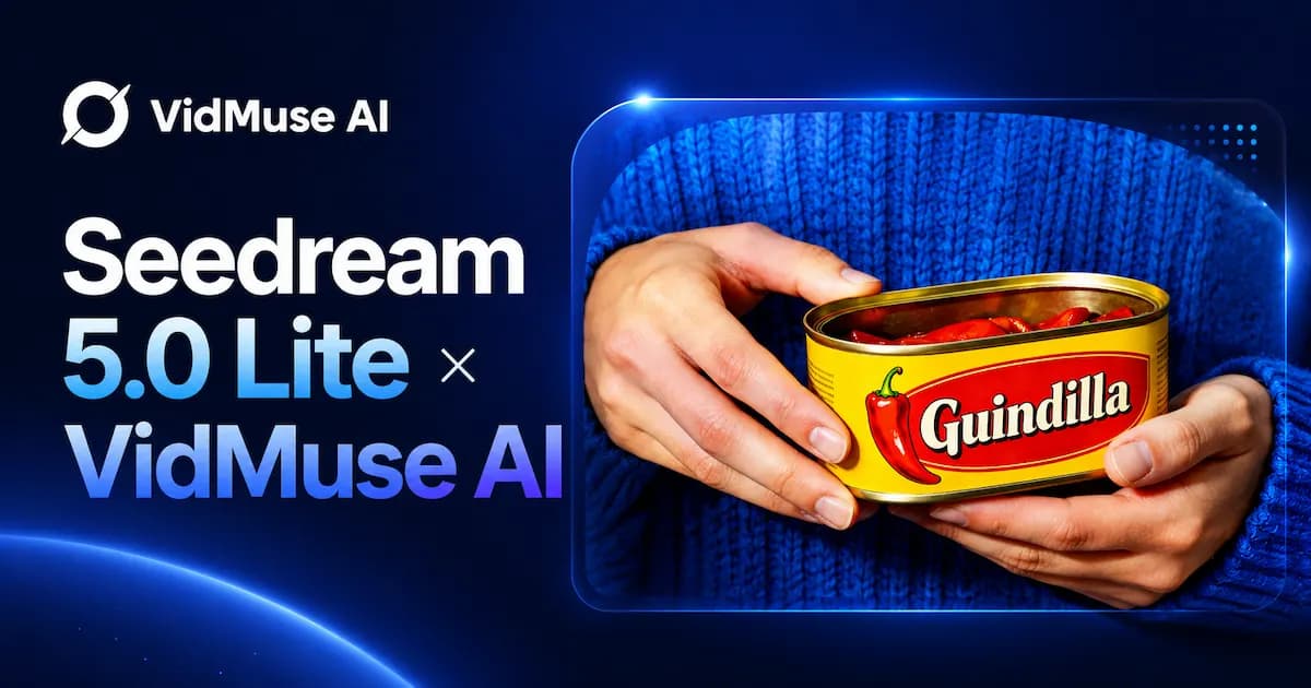 Seedream 5.0 Lite x VidMuse: Smarter AI Image Generation