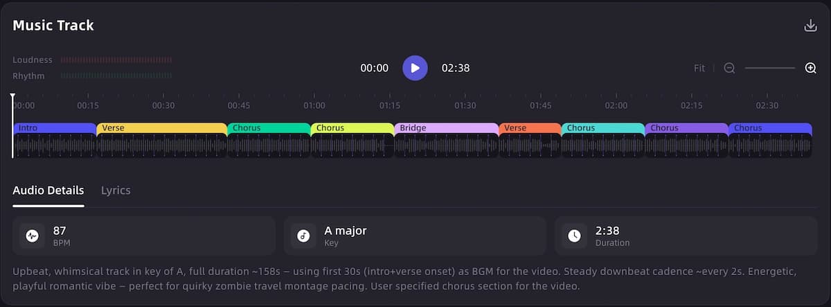 Find the Tempo of a Song in VidMuse AI