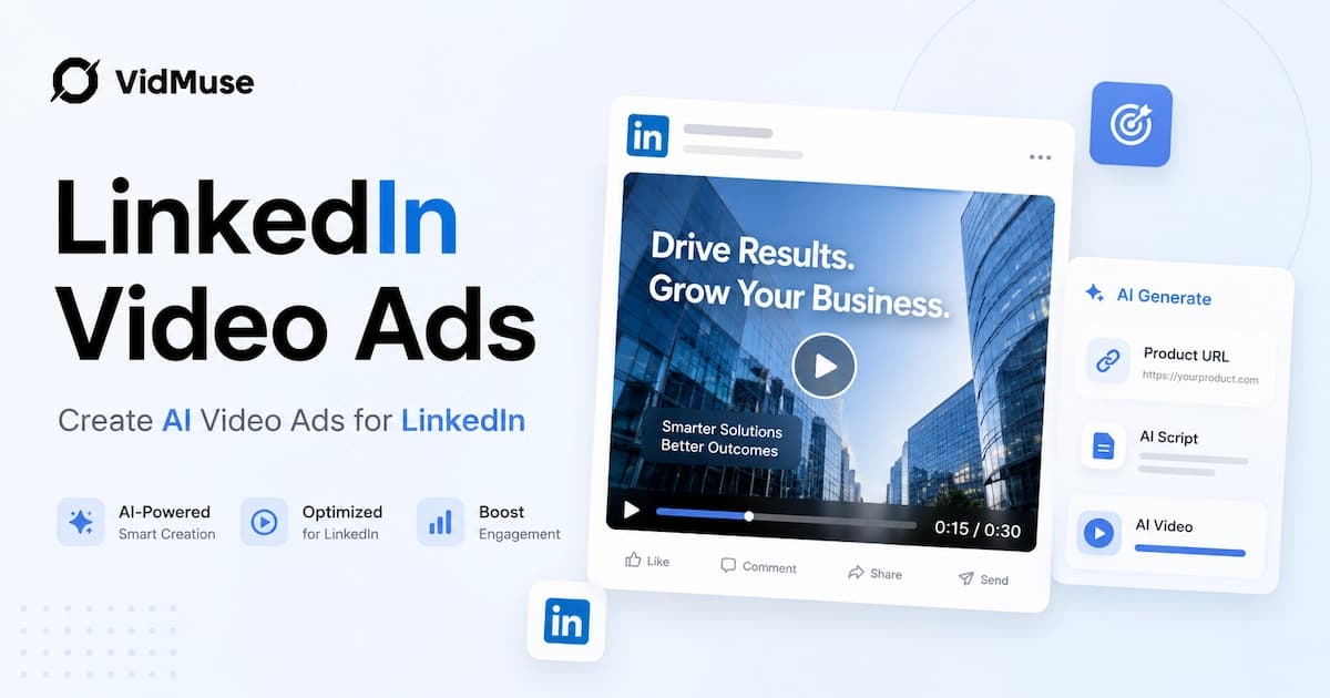 LinkedIn Video Ads: Create AI Video Ads for LinkedIn