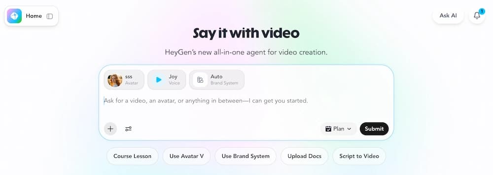 HeyGen AI Avatar Clone