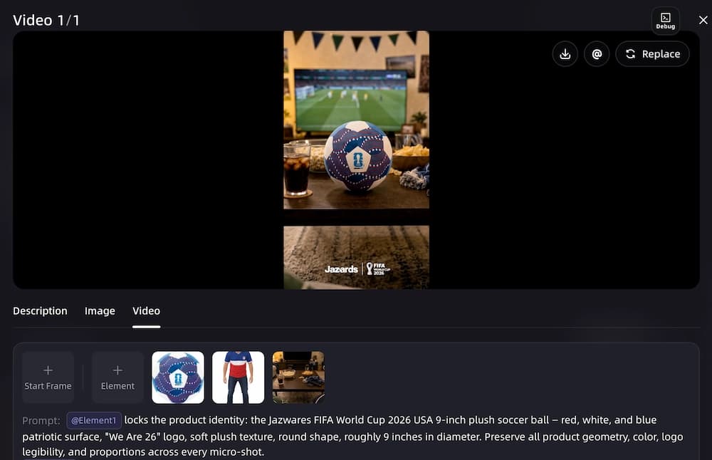 Assemble the Product Ad Video Timeline