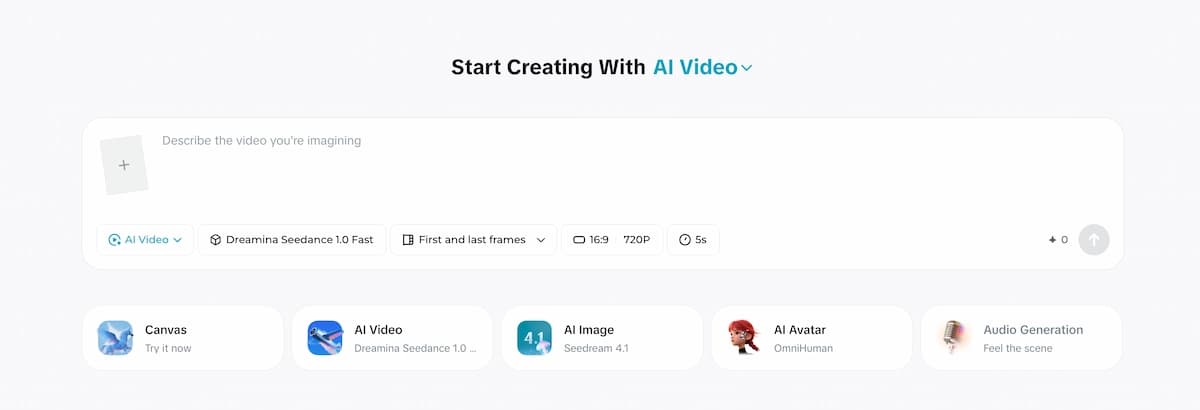 Seedance 2.0 video generator