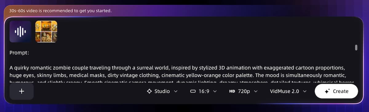 Upload your audio and provide context