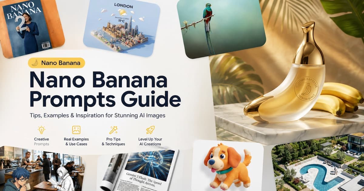 Nano Banana Prompts: The Complete Guide for 2026