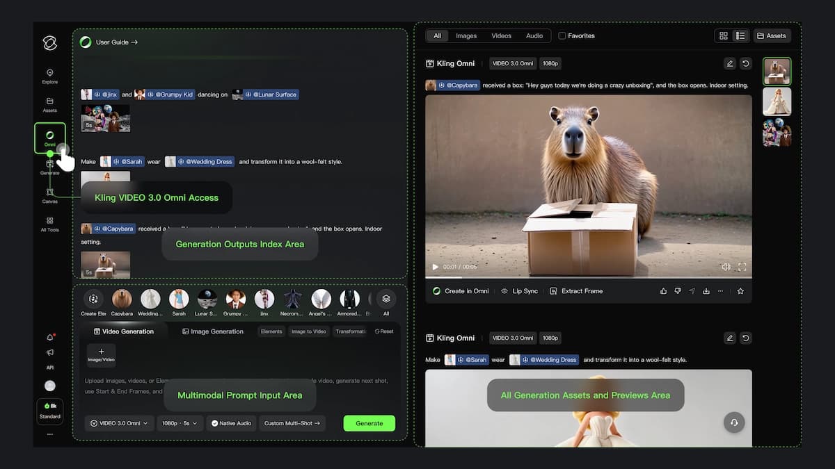 Kling VIDEO 3.0 Omni
